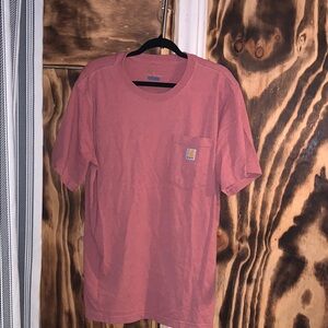 Carhartt Men's Red Pocket T-Shirt